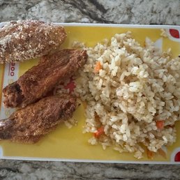 A small sampling once home and transferred to a plate.