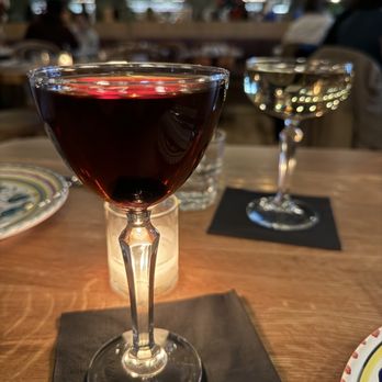 Gioia Cafe & Bar - Black Manhattan and Cielo - Italian Near Me - New Haven, Connecticut