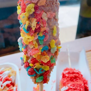 Honey Wings - Fruity Pebbles Corn Dog - Korean Near Me - Rochester Hills, Michigan Honey Wings - Fruity Pebbles Corn Dog - Korean Near Me - Rochester Hills, Michigan