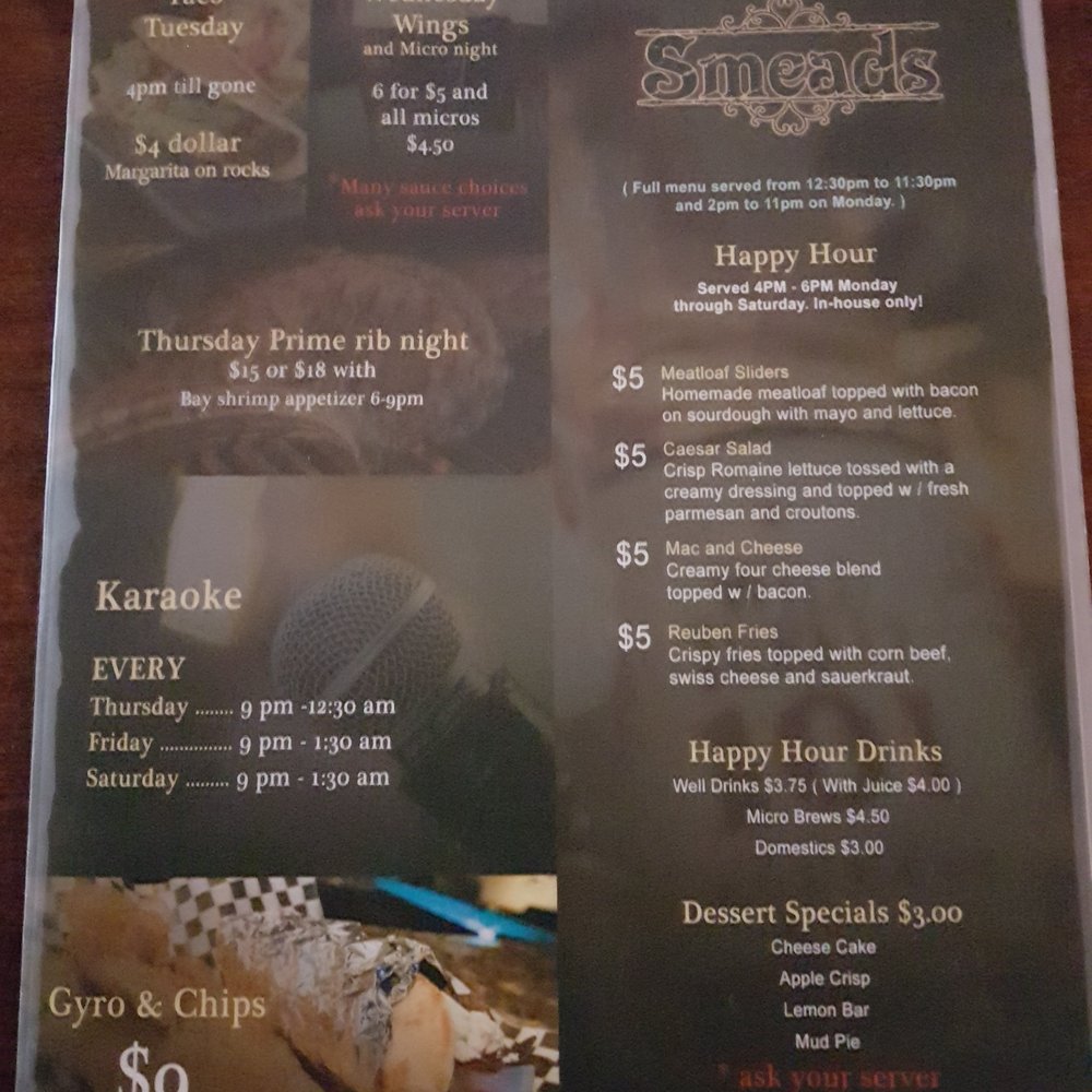 Smeads Pub - Pubs Near Me - Washougal, Washington Smeads Pub - Pubs Near Me - Washougal, Washington