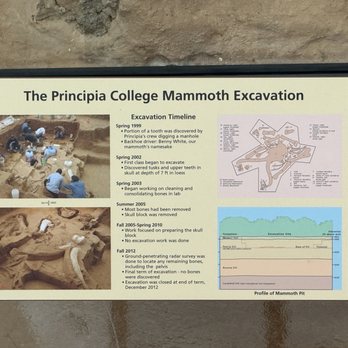 Principia College - Mammoth Sign - Elementary Schools Near Me - Elsah, Illinois Principia College - Mammoth Sign - Elementary Schools Near Me - Elsah, Illinois