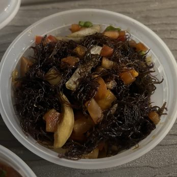 The Dish - Ogo seaweed salad very pickly and crunchy. - Sports Bars Near Me - Kailua, Hawaii The Dish - Ogo seaweed salad very pickly and crunchy. - Sports Bars Near Me - Kailua, Hawaii