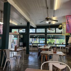 Spanish Town Market & Cofe - The historic interior!
