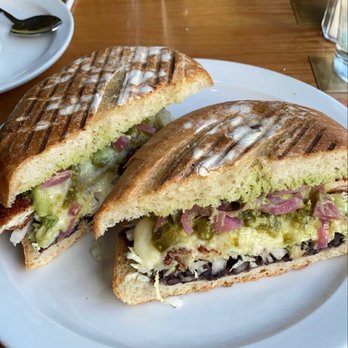 Chile Toreado - milanesa torta. The cheese is so good! - Mexican Near Me - Chicago, Illinois