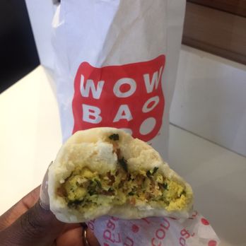 Wow Bao - Breakfast dumpling, egg and spinach - Chinese Near Me - Arlington, Virginia Wow Bao - Breakfast dumpling, egg and spinach - Chinese Near Me - Arlington, Virginia