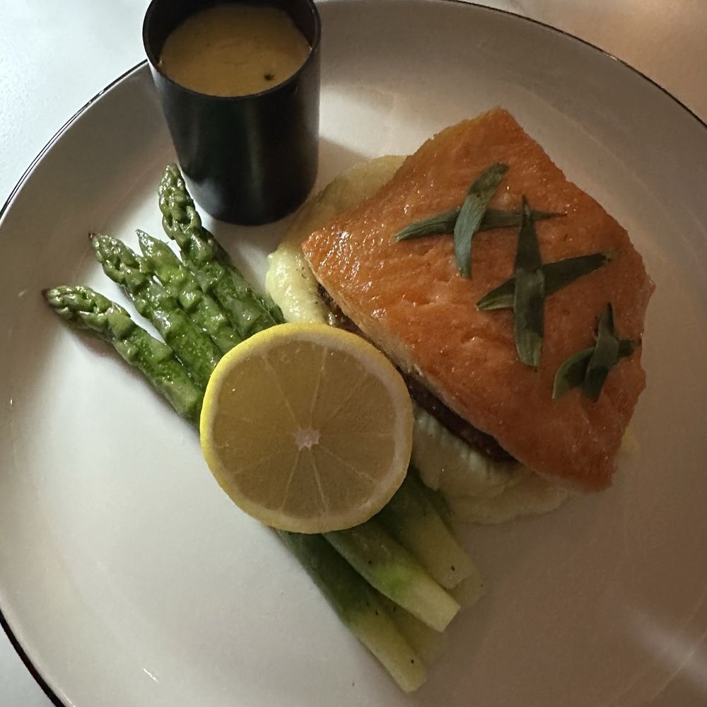 Salmon entree Salmon entree
