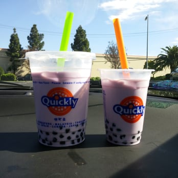 Quickly - Guess which one is mine. Awesome place - Bubble Tea Near Me - Redwood City, California Quickly - Guess which one is mine. Awesome place - Bubble Tea Near Me - Redwood City, California