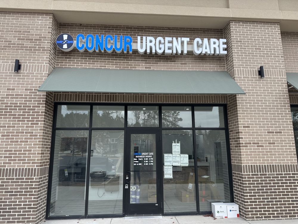 CONCUR URGENT CARE Updated May 2024 11305 Bell Rd, Johns Creek