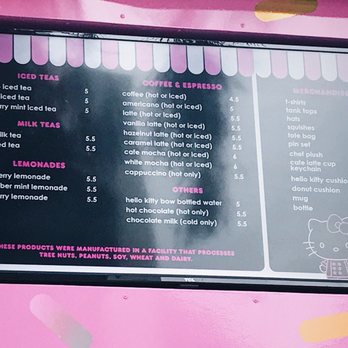 Hello Kitty Cafe - Menu - Dec 2019 - Desserts Near Me - Las Vegas, Nevada Hello Kitty Cafe - Menu - Dec 2019 - Desserts Near Me - Las Vegas, Nevada