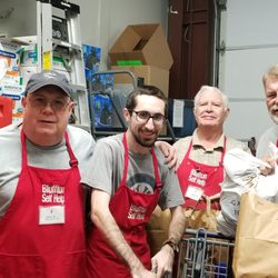 Bluffton Self Help - Red Apron Volunteers