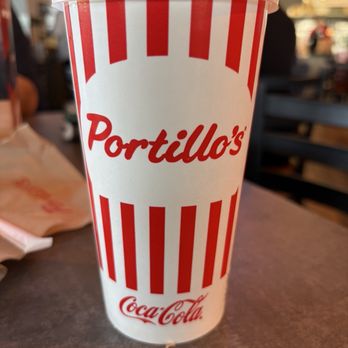 Portillo's El Paso - A medium drink - Hot Dogs Near Me - El Paso, Texas Portillo's El Paso - A medium drink - Hot Dogs Near Me - El Paso, Texas