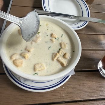 The Salt Line - Ballston - Clam Chowder Bowl (we asked for a cup) - Seafood Near Me - Arlington, Virginia The Salt Line - Ballston - Clam Chowder Bowl (we asked for a cup) - Seafood Near Me - Arlington, Virginia
