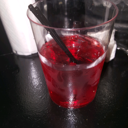 Henny and cranberry = $15