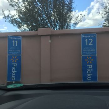 Walmart Supercenter - Pickup parking spaces with easy instructions - Grocery Near Me - Boynton Beach, Florida Walmart Supercenter - Pickup parking spaces with easy instructions - Grocery Near Me - Boynton Beach, Florida