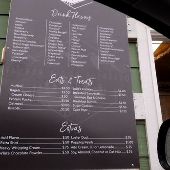 Timber Ridge Espresso - Menu - Coffee & Tea Near Me - Plummer, Idaho Timber Ridge Espresso - Menu - Coffee & Tea Near Me - Plummer, Idaho