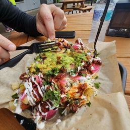Loaded nachos