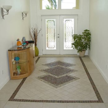 Coastal Flooring America - Tile foyer at the Griffins on Indian Rocks Beach - Flooring Near Me - Seminole, Florida Coastal Flooring America - Tile foyer at the Griffins on Indian Rocks Beach - Flooring Near Me - Seminole, Florida