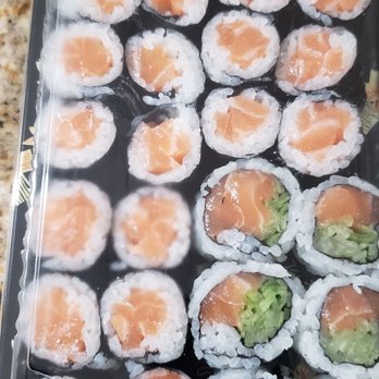 Sushi Nami - It was supposed to be spicy salmon. Guessing just regular salmon rolls. - Sushi Bars Near Me - Paoli, Pennsylvania