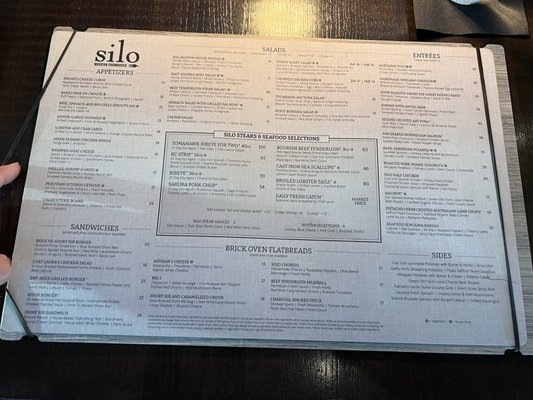 Menu photo 2 Silo Modern Farmhouse Lenexa, KS Menu photo 2 Silo Modern Farmhouse Lenexa, KS