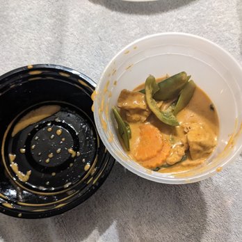 Thai Spoon - Black container is the new to-go contay - Thai Near Me - Round Rock, Texas