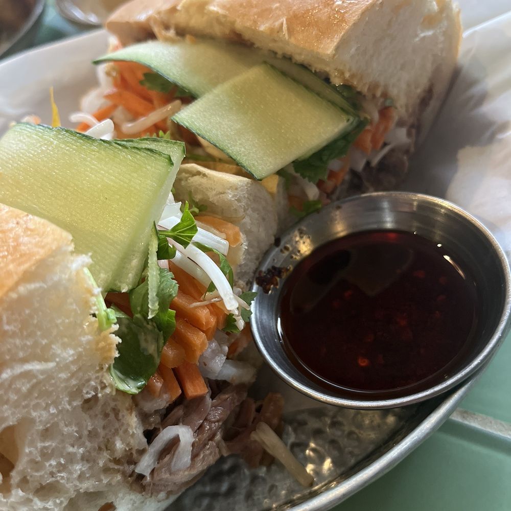 5 Spice Beef Brisket Sandwich ($13) - delicious! 5 Spice Beef Brisket Sandwich ($13) - delicious!