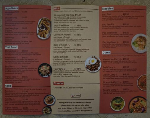 Menu photo 1 Nan's Thai To-Go Fredericksburg, TX