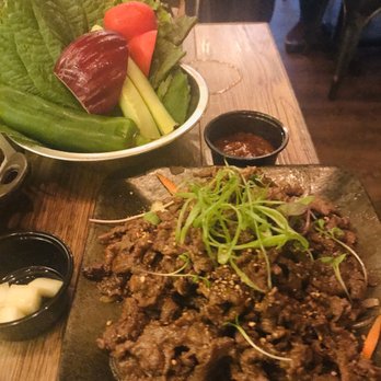 Barn Joo 35 - Bulgogi veggie wrap set - Korean Near Me - New York, New York
