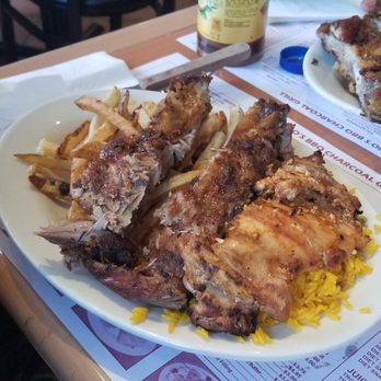 Nunzio's BBQ Charcoal Grill - BBQ Ribs and Chicken Combo with rice and fries. - Portuguese Near Me - Vauxhall, New Jersey Nunzio's BBQ Charcoal Grill - BBQ Ribs and Chicken Combo with rice and fries. - Portuguese Near Me - Vauxhall, New Jersey