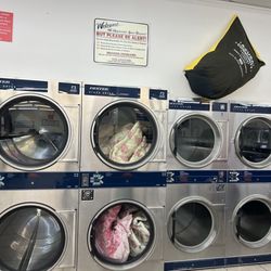 Azusa Coin Laundry - Different size dryers, clean and well labeled.