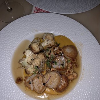 Petit Louis Bistro - Scallops with butternut squash - French Near Me - Baltimore, Maryland Petit Louis Bistro - Scallops with butternut squash - French Near Me - Baltimore, Maryland