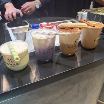 Kamari Coffee - Pandan latte, ube latte, tiramisu latte, banana bread latte - Coffee & Tea Near Me - San Francisco, California