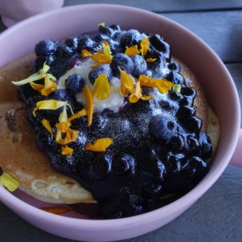 Sugar and Scribe  - incredible blueberry love pancakes - Bakeries Near Me - La Jolla, California