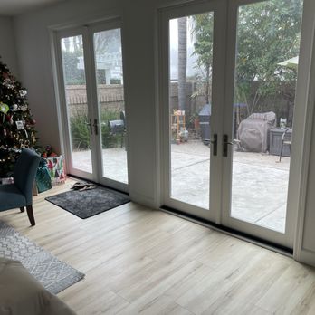 Tower Nine Kitchen & Bath Remodeling - New French doors installed in place of windows - General Contractors Near Me - Oceanside, California