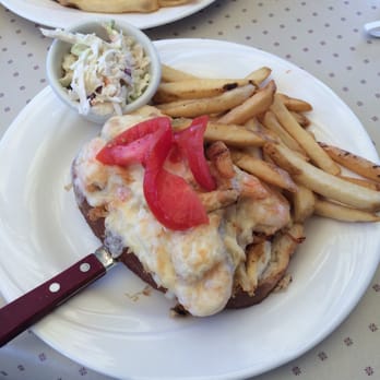 Sandbar & Grill - Dungeoned crab, prawn, and avocado melt. YUM! - Seafood Near Me - Monterey, California Sandbar & Grill - Dungeoned crab, prawn, and avocado melt. YUM! - Seafood Near Me - Monterey, California