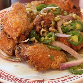 Journey to the Dumpling - Midtown - Salt & Pepper Wings (spicy) - Chinese Near Me - Sacramento, California Journey to the Dumpling - Midtown - Salt & Pepper Wings (spicy) - Chinese Near Me - Sacramento, California