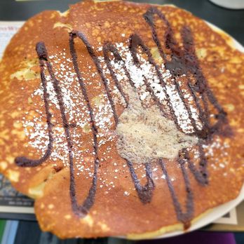 The Tea Kettle Restaurant - Banana split pancake - Breakfast & Brunch Near Me - Old Saybrook, Connecticut The Tea Kettle Restaurant - Banana split pancake - Breakfast & Brunch Near Me - Old Saybrook, Connecticut