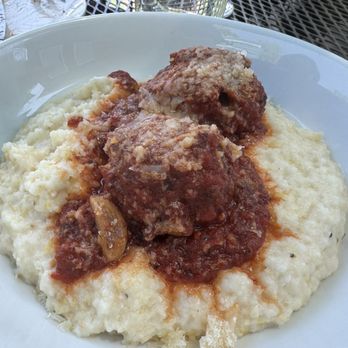 Local Flavor Cafe - Meatballs & grits - New American Near Me - Eureka Springs, Arkansas