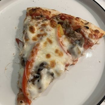 The Alloy Restaurant - A single slice of the pizza. - Breakfast & Brunch Near Me - Battle Creek, Michigan The Alloy Restaurant - A single slice of the pizza. - Breakfast & Brunch Near Me - Battle Creek, Michigan