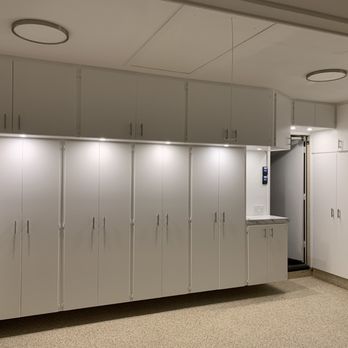 One Day Shelving - a kitchen with white cabinets - General Contractors Near Me One Day Shelving - a kitchen with white cabinets - General Contractors Near Me