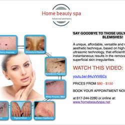 Home Beauty Spa - Remove those pesky skin tags and blemishes for good!