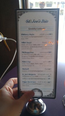 Menu photo 3 St Joe's Bar New Orleans, LA Menu photo 3 St Joe's Bar New Orleans, LA
