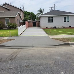 My new driveway approach. My new driveway approach.