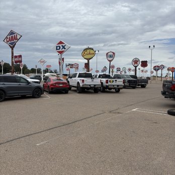 Cook's Garage - Outside parking - New American Near Me - Lubbock, Texas Cook's Garage - Outside parking - New American Near Me - Lubbock, Texas