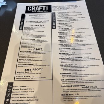CRAFTkitchen - Menu - New American Near Me - Henderson, Nevada CRAFTkitchen - Menu - New American Near Me - Henderson, Nevada