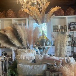 Sister's Whimzy - Beautiful gift shop area. I love the throw pillows