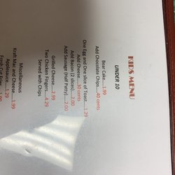Country Fork - Kids menu