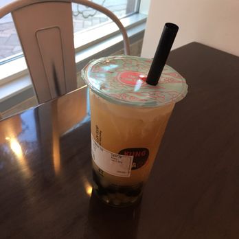 Kung Fu Tea - Winter melon tea with boba and milk cap. Delicious! - Bubble Tea Near Me - Arlington, Virginia Kung Fu Tea - Winter melon tea with boba and milk cap. Delicious! - Bubble Tea Near Me - Arlington, Virginia