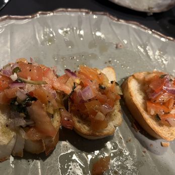 Portofino's - Bruschetta ( came with 6, but I ate 3 before I remembered to take a picture) - Pizza Near Me - Waco, Texas