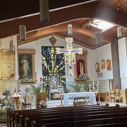 Carmelite Shrines - Inside the church