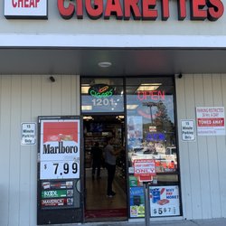 Cheap Cigarettes - Outside of the store